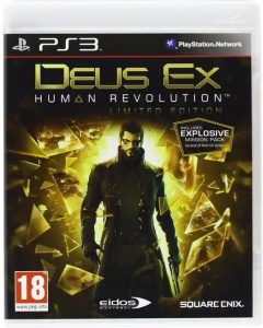 Joc DEUS EX HUMAN REVOLUTION LIMITED EDITION pentru Playstation 3, PS3, GRAD A+, second hand