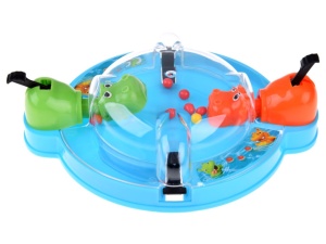 Joc interactiv copii, HASBRO, Hungry Hippos, +4ani, Multicolor - Img 3