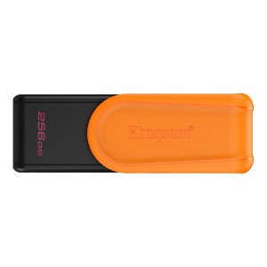 Kingston 256GB Portable USB 3.2 Gen 1 DataTraveler Exodia S (Black/Orange) "DTXS/256GB"