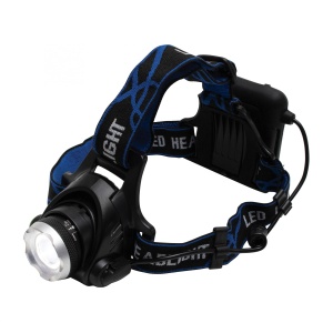 Lampa fixabila pe cap cu LED, zoom - Img 1