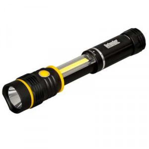 Lanterna profesionala 2 in 1, extensibila, baza magnetica, 250 lumeni, aluminiu, LED COB, Defender - Img 1