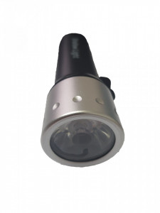 Lanterna subacvatica, comutaor on/off cu magnet, 180lm, 1 x LED COB 3Wcu lupa, adancime 20m, raza actiune 25m, VKTools - Img 4