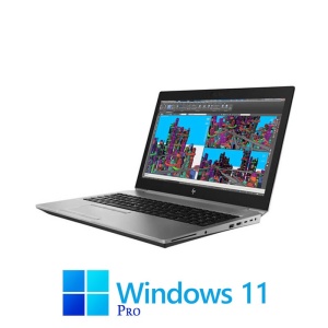 Laptop HP Zbook 15 G5, i7-8850H, 32GB, 1TB SSD, Quadro P2000 4GB, Win 11 Pro