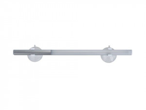 LED-es hordozható zseblámpa, akkumulátor, micro usb, 700mAh, dimmelhető, alumínium, meleg-hideg fény, 49 led, LightZone