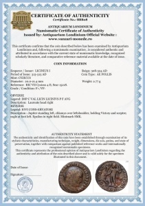 LICINIUS I ( 313-315 ) - CYZICUS -Moneda Antica Romana - Img 7