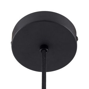 Lustra PREMIUM, bambus natural, diametru 50cm, soclu E27, LINDBY - Img 5