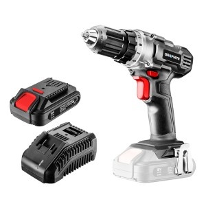 Masina de gaurit/insurubat Energy+ 18V, Li-Ion, suport 10 mm, acumulator 2 Ah, incarcator