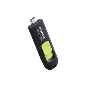 MEMORIE USB Type-C 3.2 ADATA 32 GB, retractabila, carcasa plastic, negru / verde "ACHO-UC300-32G-RBK/GN" - Img 2