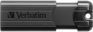 MEMORIE USB VERBATIM PINSTRIPE 128GB USB 3.0, NEGRU "49319"