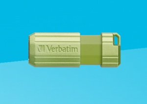MEMORIE USB VERBATIM PINSTRIPE 64GB GREEN "49964" - Img 2