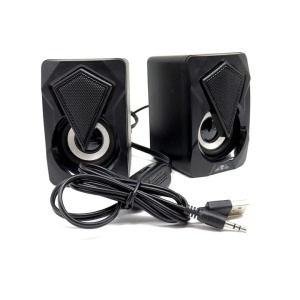 Mini boxe PC, laptop, iluminare LED RGB, 2x3W, alimentare USB, semnal mufa jack 3.5mm, NO FEAR - Img 8