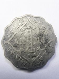 Moneda Coloniala - India Britanica - George V - 1 Anna 1919