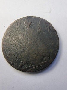 Moneda - Half Penny 1773 - GEORGE III - Anglia - Img 2