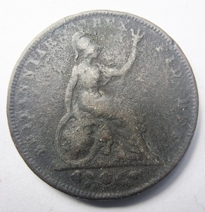 Moneda - Regatul Unit - George IV -Farthing 1828 - Img 2