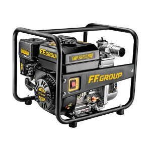 Motopompa pe benzina pentru apa curata, 4T, 212cc, 36m/cub/ora, 2", inaltime aspiratie 28m, F.F.Group - Img 1