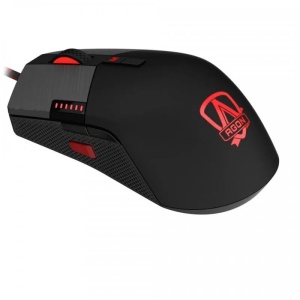 Mouse gaming cu fir AOC Agon AGM700, Iluminare RGB, 16000 dpi, pastile greutati,Negru - Img 8