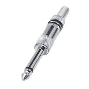 Mufă jack tata, mono 6,3 mm