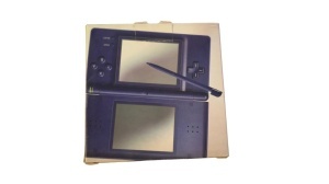 Nintendo DS Lite játékkonzol, USG-001 modell, japán változat, Enamel Navy színű, dobozban, minden tartozékkal együtt, A+ állapotú, használt - Img 3
