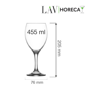 Pahar de vin Aspen 455 ml, LAV - Img 2