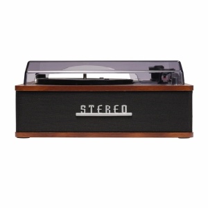 Pick-up vinil tip retro cu boxe incorporate, amplificare incorporata, bluetooth, Denver VPB-262 - Img 6