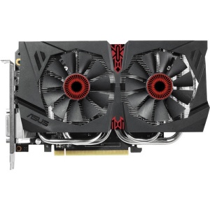 Placa video PC, ASUS STRIX NVidia GTX960 2Gb DDR5, PCI- Express, alimentare 6 pini, second hand