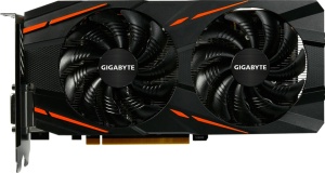 Placa video PC GAMING, GIGABYTE RX570 8Gb DDR5, PCI- Express, alimentare 8 pini, second hand - Img 3
