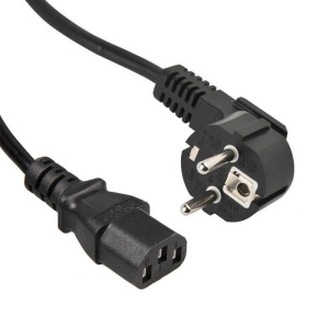 Prémium kábel, PC tápegység, hossza 1,8 m, ömlesztett állapotban - Img 2