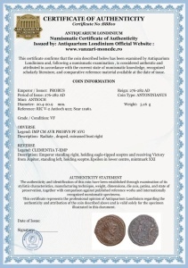 Probus ( 276-282 AD ) - ANTIOCH - MONEDA ANTICA ROMANA - Img 6