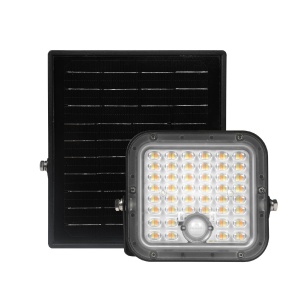 Reflector LED cu panou solar, senzor de miscare - Img 2