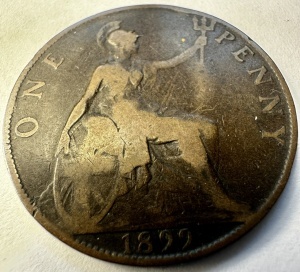 REGATUL UNIT - VICTORIA - ONE PENNY 1899 - Img 2