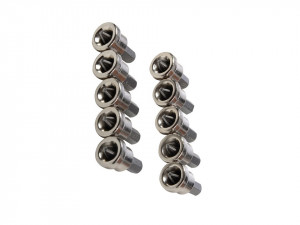 Set 10 biti suruburi rigips cu opritor, PH2, otel crom vanadiu, Silverline. - Img 2