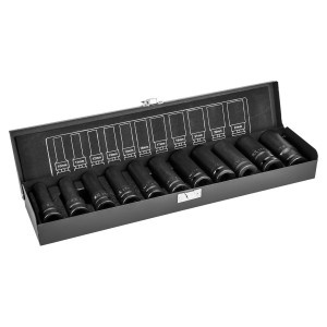 Set 11 chei tubulare impact ( 10,11,12,13,14,16,17,19,21,22,24)