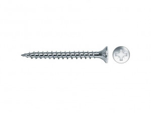 Set 150 holsuruburi profesionale pentru lemn, 4 x 60mm, cap cruce PZ, filet complet, Celo - Img 1