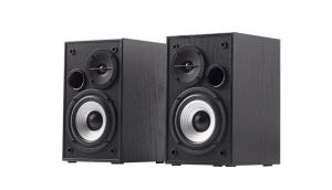 Set 2 boxe active pentru PC, muzica ambientala, camera copii, 24W, sunet HI-FI, incinte lemn, Edifier R980T - Img 8