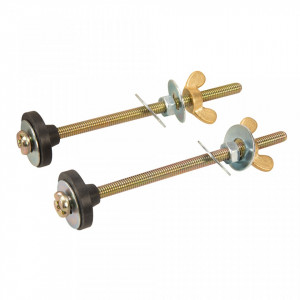 Set 2 piese sistem prindere vas wc, 120mm, Plumbob
