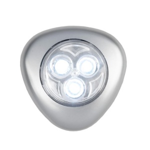 Set 3 lampi cu baterii, autoadezive pentru dulap, dressing, bucatarie, birou, 3 LED, Grundig - Img 3
