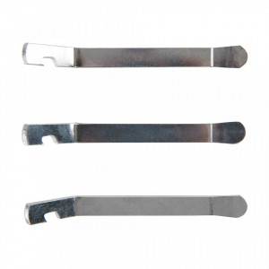 Set 3 leviere mini, anvelope biciclete, 110mm, Silverline - Img 3