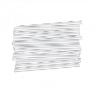 Set 34 batoane siliconice, 1Kg, 11 x 300 mm, transparente, Benman