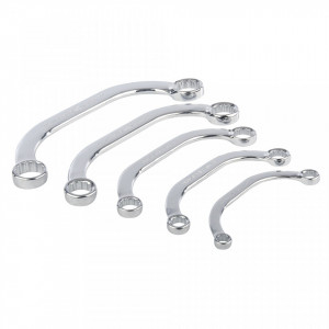 Set 5 chei fixe, spatii greu accesibile, tip C, Silverline - Img 2