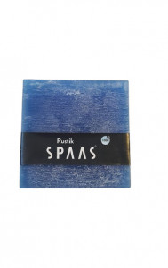 Set 6 lumanari profesionale, 6 x 900gr, albastru, 10.2 x 10 x 10cm, ardere 65 ore/lumanare, SPAAS - Img 3