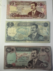 Set Bancnote - 5/100/250 Dinari - Irak