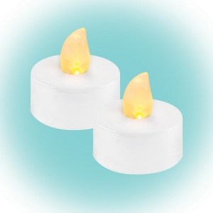 Set candele cu LED, albe - Img 1