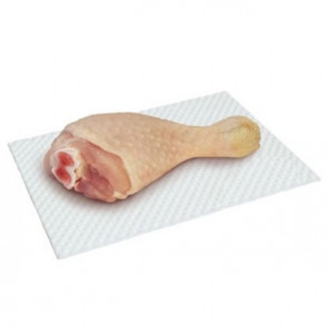 Set hartii absorbante albe pentru fructe, carne, legume, 10 x 14.5cm, 5Kg - Img 6