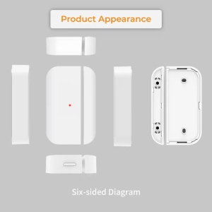 Sistem de Alarmă Inteligent Smart Home Denver SHA-220, Wi-Fi + 4G LTE/GSM, Kit Wireless Complet, Baterie Backup, Sirenă 90 dB, Compatibil Tuya, Alexa și Google Assistant, White - Img 2