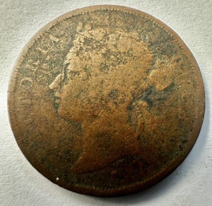 STAITS SETTLEMENS - VICTORIA - 1 CENT 1874 - Img 2