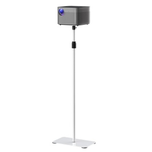 Suport premium de podea pentru proiector video, camera foto/video, dispozitive cu montura filet 1/4, telescopic, maxim 0.98m, ALB, Suptek