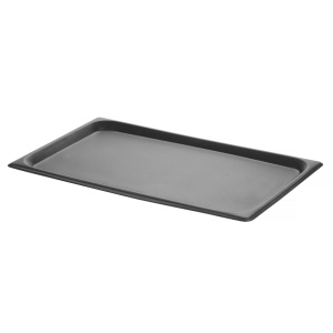 Tava cuptor cu strat antiaderent CONVECTOMAT ROAST, HENDI, GN 1/1, Negru, 530x325x(H)17mm - Img 1
