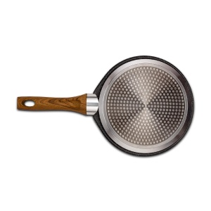 Tigaie clatite 24 cm, strat antiaderent piatra, Nava - Img 2