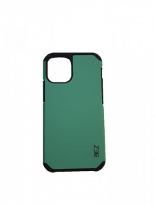 Védőborítás szilikon-pvc ütésgátló kompatibilis Iphone 12 mini 5.4", menta, zöld, BEZ
