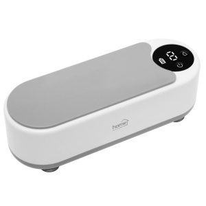 Vibráló tisztító borotválkozáshoz, borotvapengékhez, ékszerekhez, szemüvegekhez, 300ml, akkumulátorral, USB-C tápegységgel, Home